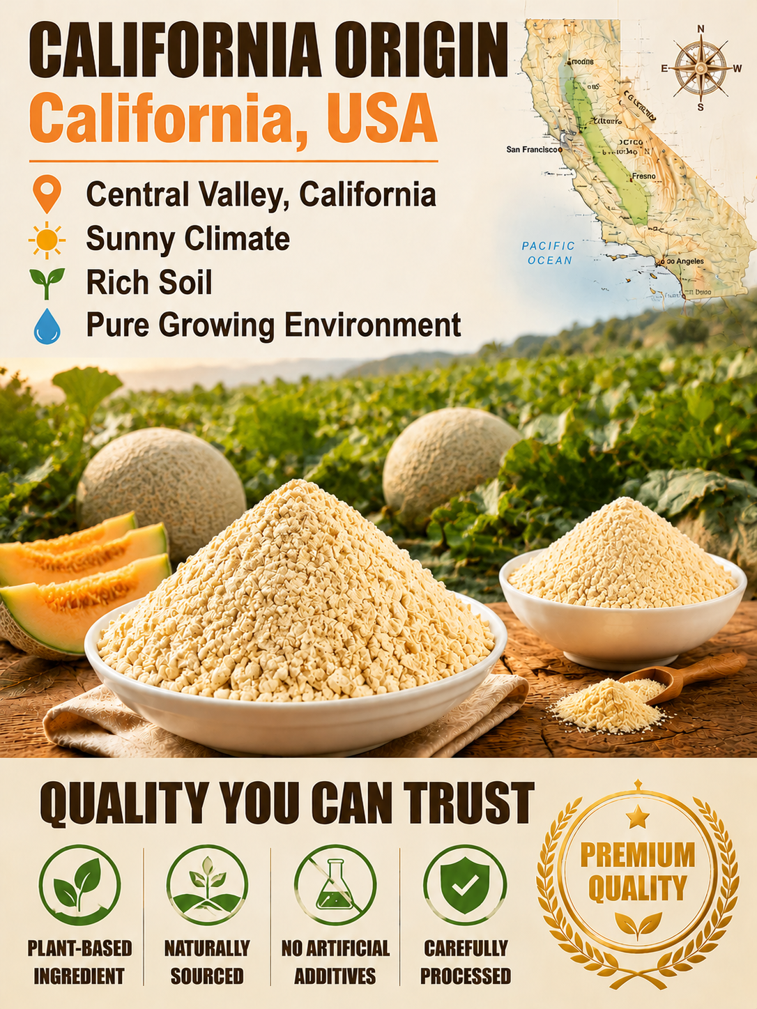 🍈 Premium Seed Powder Blend | Smooth Taste, Easy Nutrition-Elon