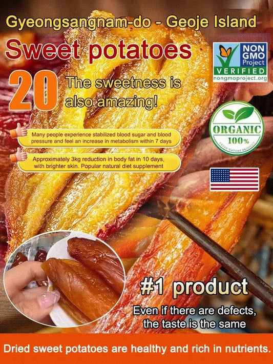 Soft and Sweet Skin-On Dried Sweet Potato-Elon