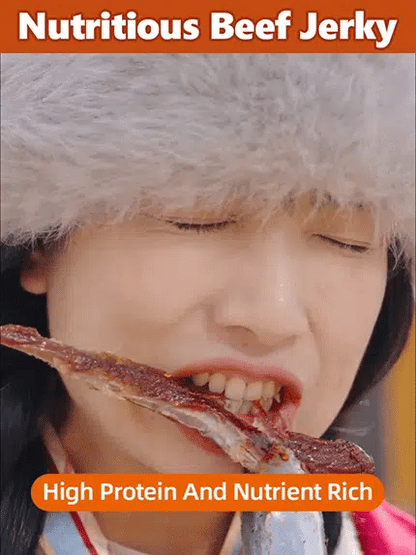 Add high-protein pure beef jerky-Elon