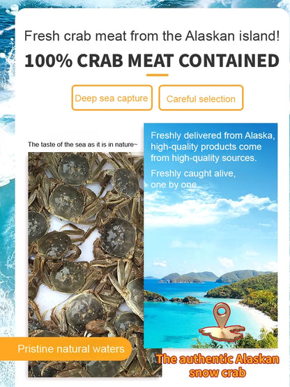 Alaskan Snow Crab Ready-to-EatCrispy Crab-Elon