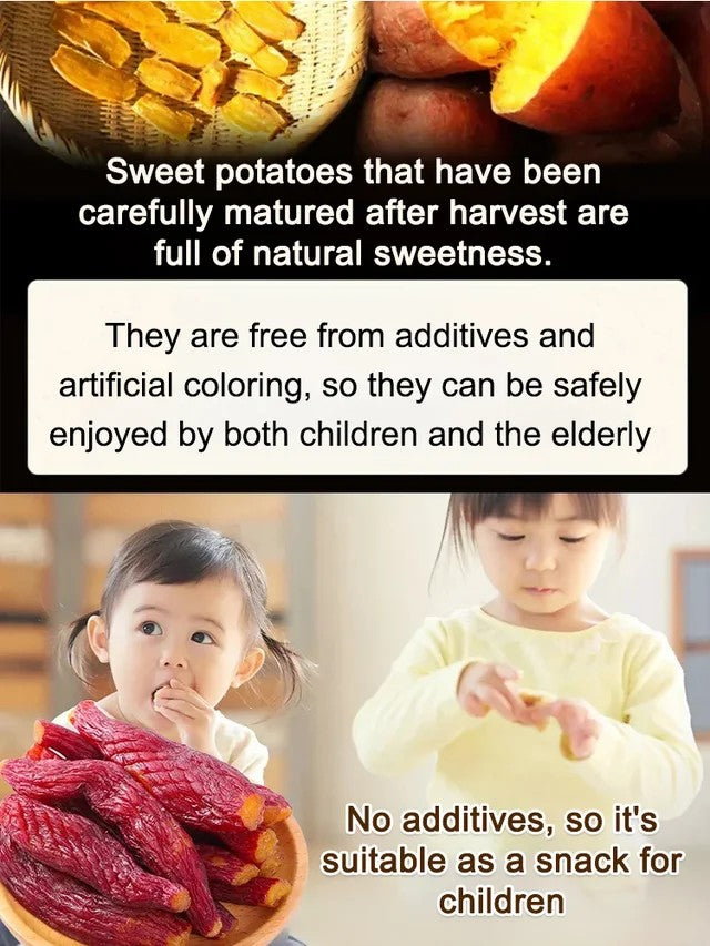 Soft and Sweet Skin-On Dried Sweet Potato-Elon