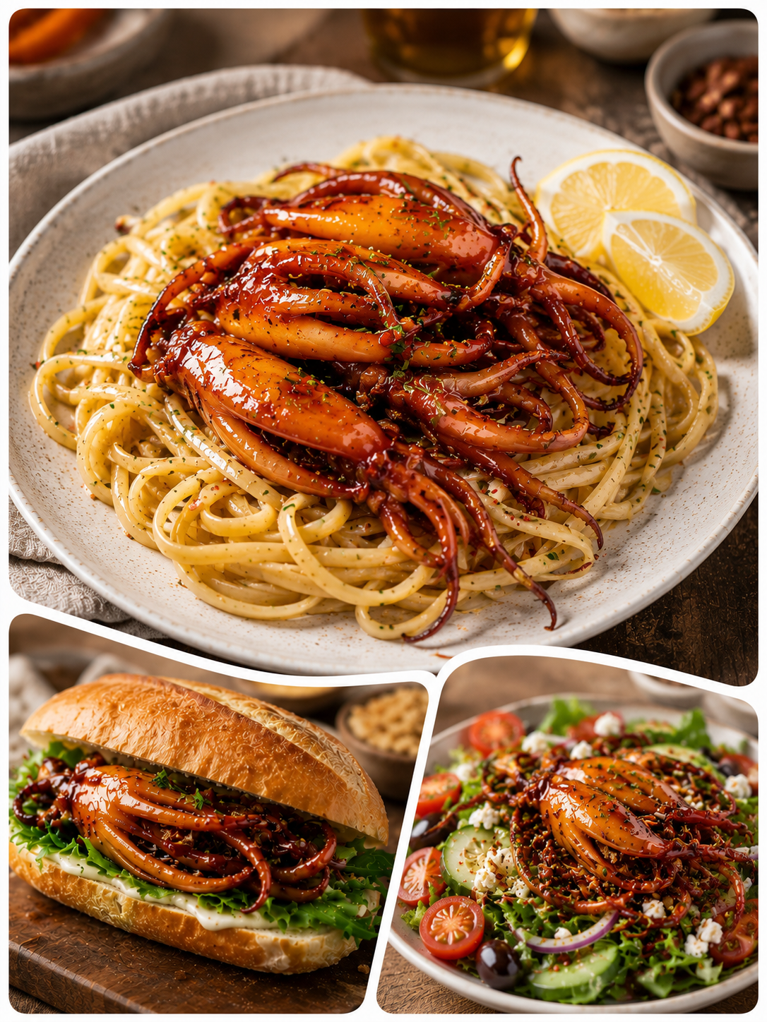 🦑BBQ Roasted Whole Squid Snack – Ready to Eat, Individually Wrapped-Elon