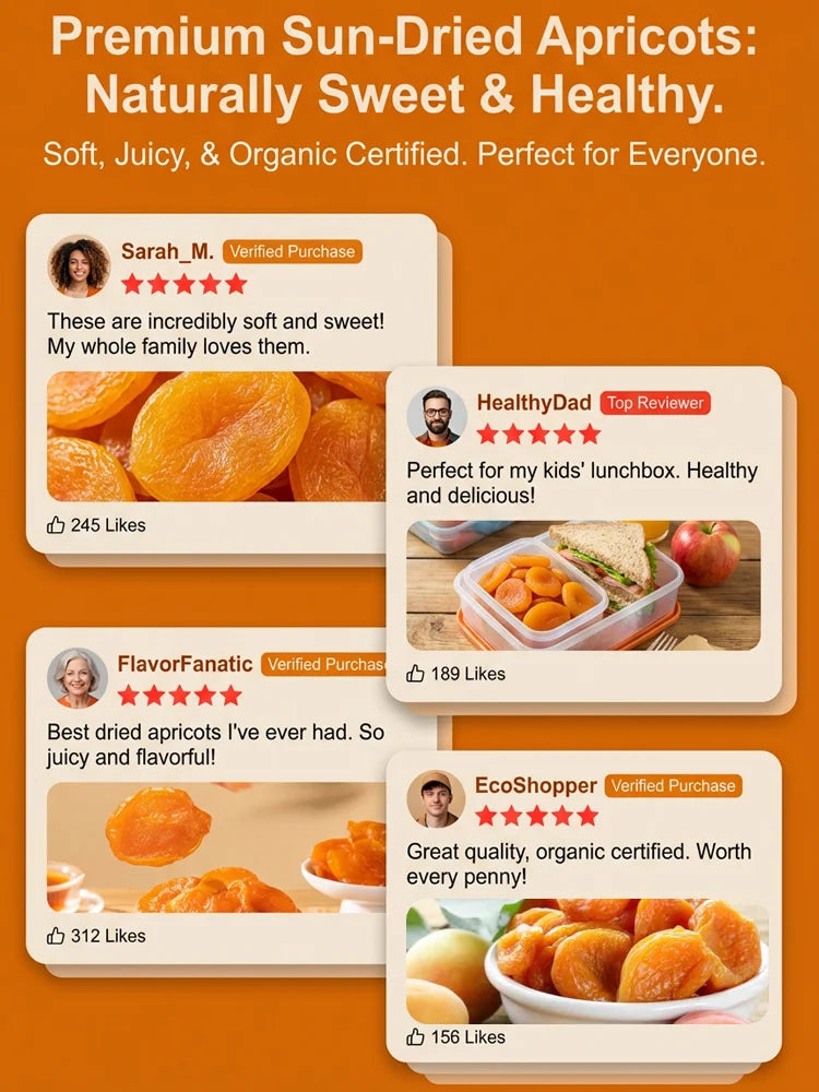 California Specialty Dried Apricots-Elon