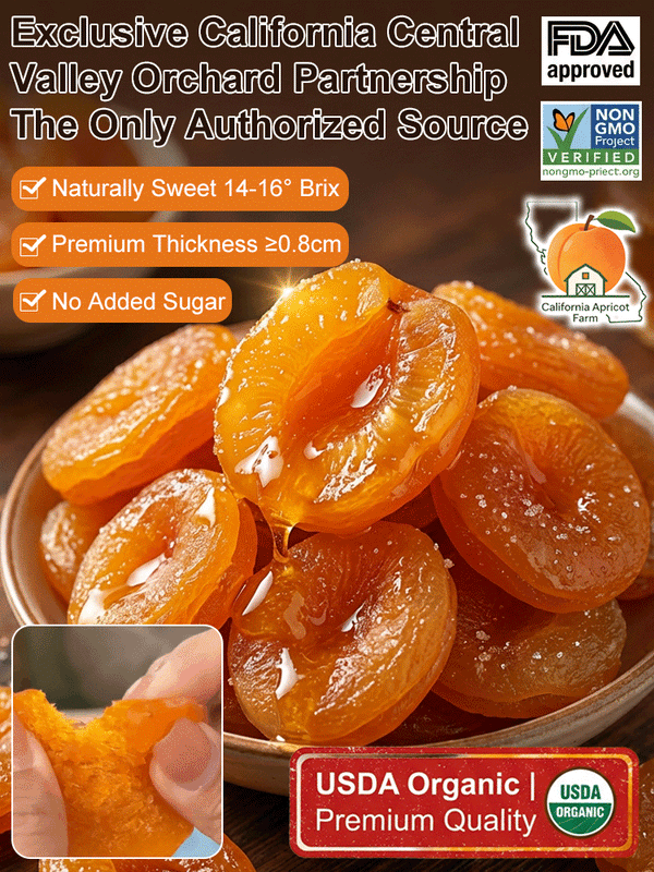 California Specialty Dried Apricots-Elon