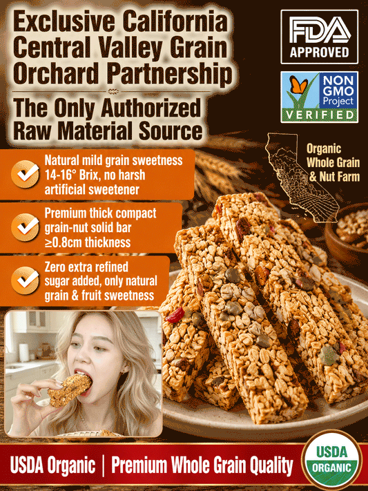 🥚Oat Protein Granola Bars Low Calorie Snack-Elon