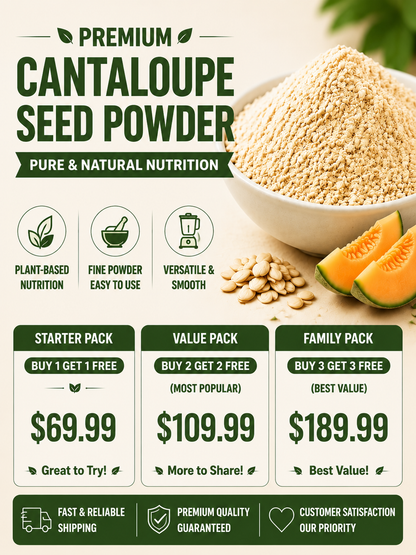 🍈 Premium Seed Powder Blend | Smooth Taste, Easy Nutrition-Elon