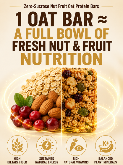 🥚Oat Protein Granola Bars Low Calorie Snack-Elon