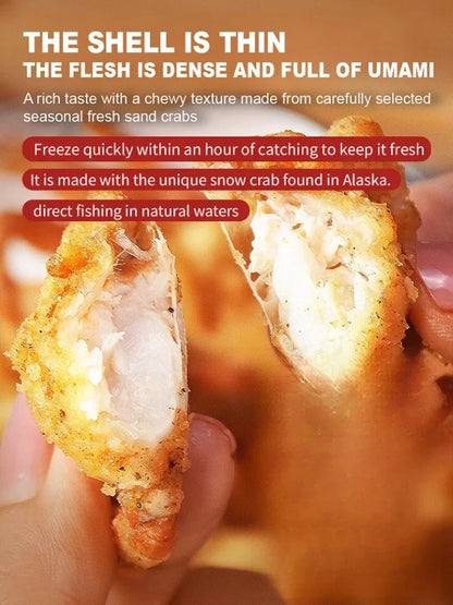 Alaskan Snow Crab Ready-to-EatCrispy Crab-Elon