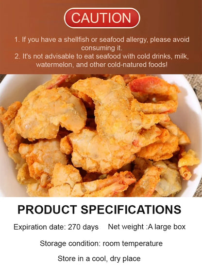 Alaskan Snow Crab Ready-to-EatCrispy Crab-Elon