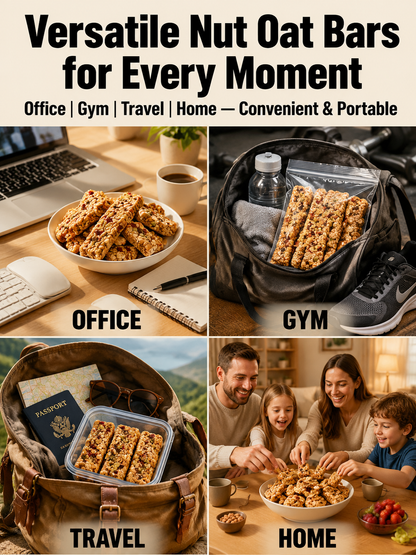 🥚Oat Protein Granola Bars Low Calorie Snack-Elon