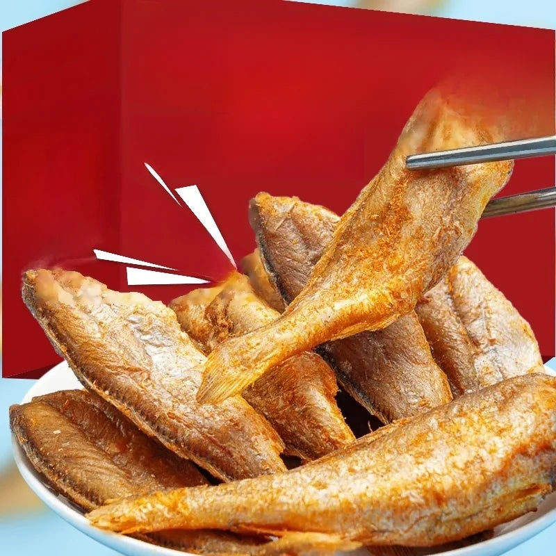 High-protein ready-to-eat deep-sea fish crisps-Elon